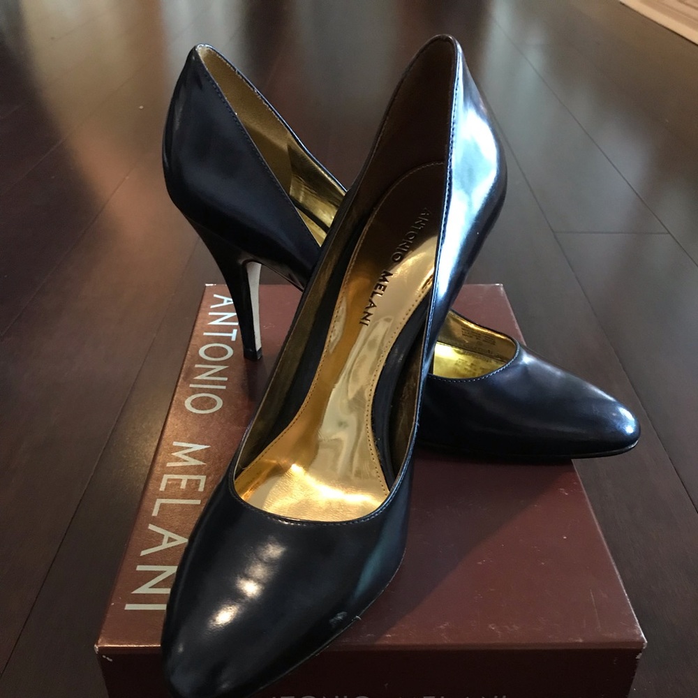 Antonio Melani Stiletto Chardon Navy